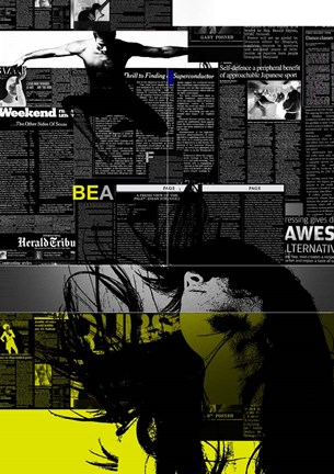 Framed Paper Love Print