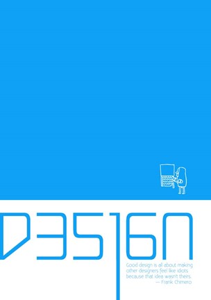 Framed Frank Chimero Print