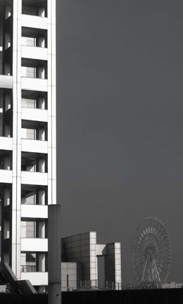 Framed Tokyo&#39;s Devil Wheel Print