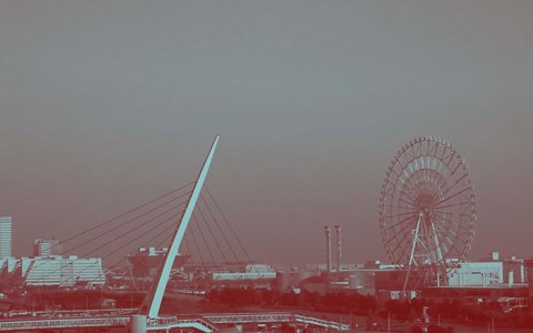 Framed Tokyo Panorama 1 Print