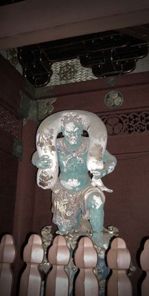 Framed Nikko Green Figure Print