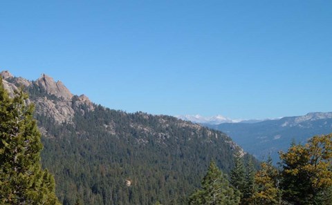 Framed Sierra Mountains 2 Print