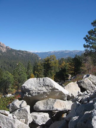 Framed Sierra Nevada Mountains 2 Print