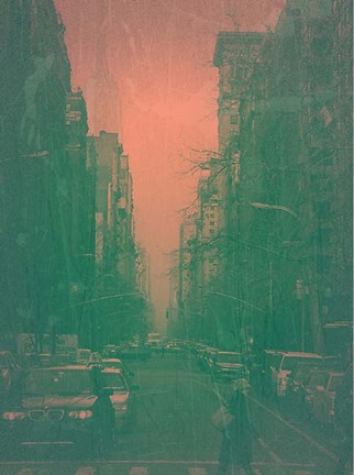 Framed 5th Ave Print