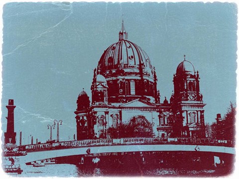 Framed Berlin Cathedral Print