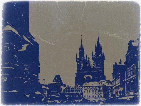Framed Prague Old Town Square Print