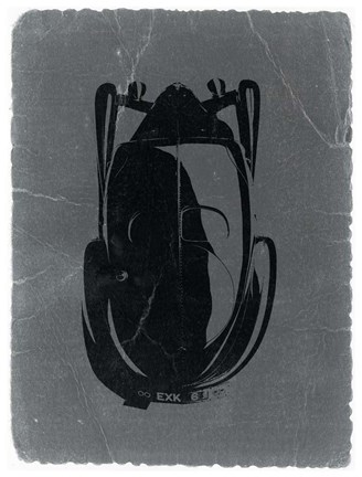 Framed Bugatti 57 S Atlantic Top Print