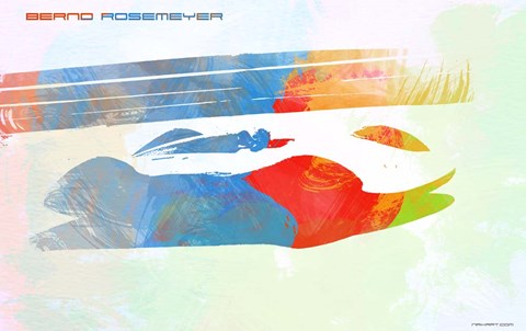 Framed Bernd Rosemeyer 1 Print