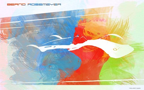 Framed Bernd Rosemeyer 2 Print