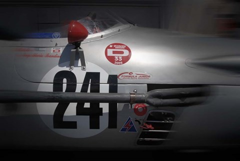 Framed Raing Decal Graphics Print