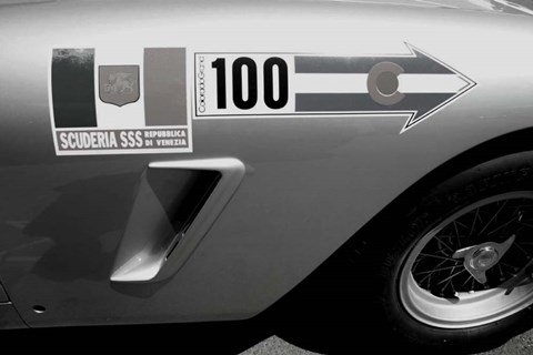 Framed Laguna Seca Pits 2 Print