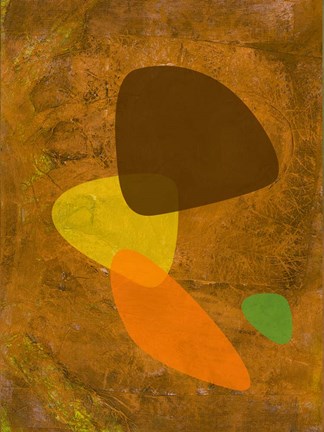 Framed Shapes 1 Print