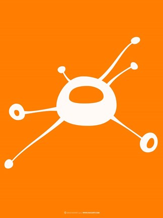 Framed Funny Shape Zom 1 Print