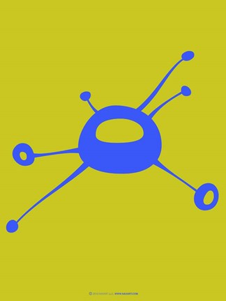 Framed Funny Shape Zom 2 Print