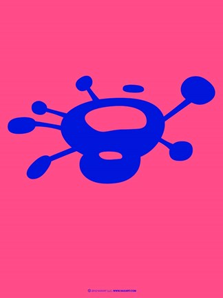 Framed Funny Shape Blin 2 Print