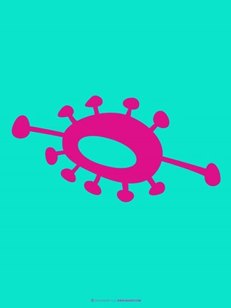 Framed Funny Shape Tat 3 Print