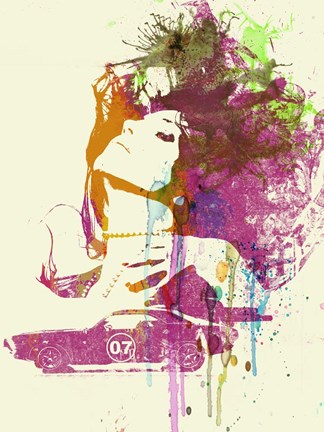 Framed Challenger Girl Print