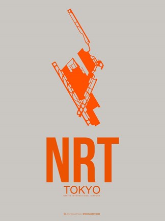 Framed NRT Tokyo 1 Print