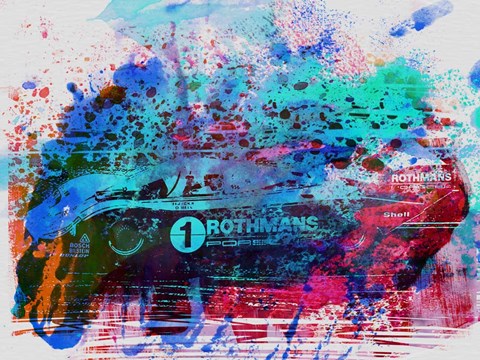 Framed Porsche 917 Rothmans 3 Print