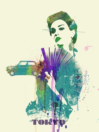 Framed Tokyo Romance Print