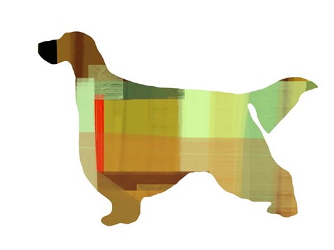 Framed Gordon Setter Print