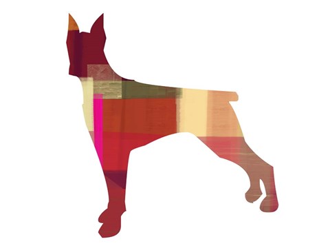 Framed Doberman Pinscher 1 Print