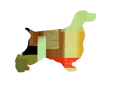 Framed Cocker Spaniel 1 Print