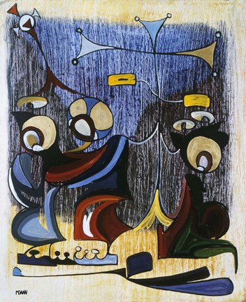 Framed Speking to you Print