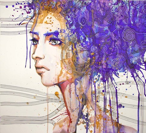 Framed Symphony Print