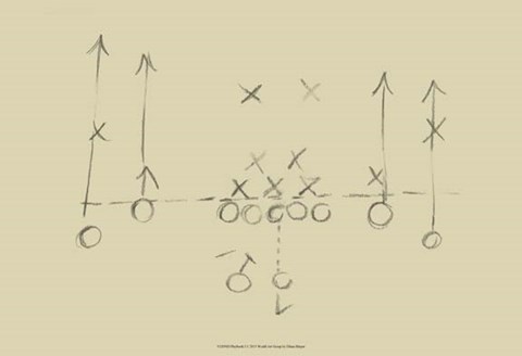 Framed Playbook I Print