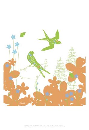 Framed Spring's Sweet Spell II Print