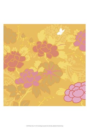 Framed May's Roses I Print