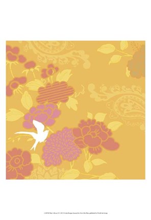 Framed May's Roses II Print