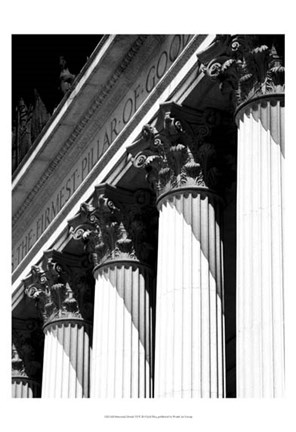 Framed Structural Details VI Print