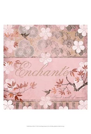 Framed Haute in Pink IV Print