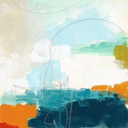 Framed Atmospheric VII Print