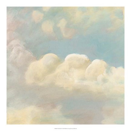 Framed Cloud Study I Print