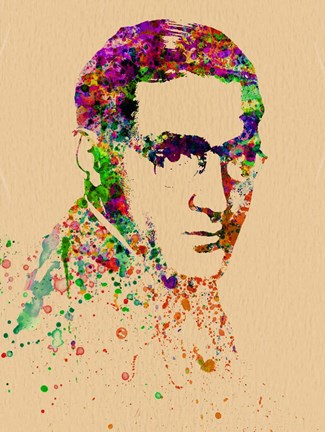 Framed Benny Goodman Watercolor Print