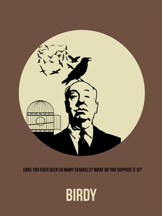 Framed Birdy 1 Print