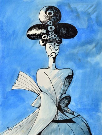 Framed Flabellum Print