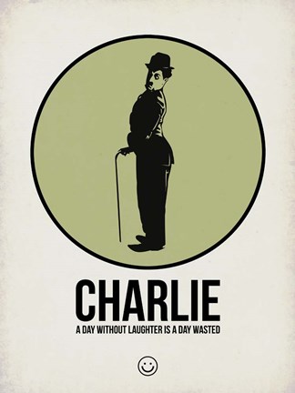 Framed Charlie 1 Print