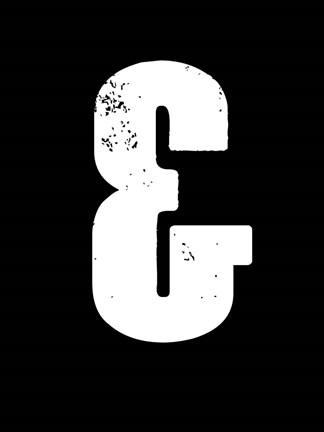 Framed Ampersand  3 Print