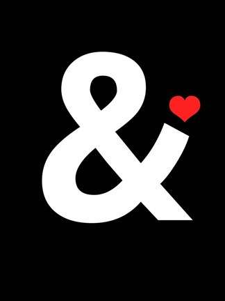 Framed Ampersand 4 Print