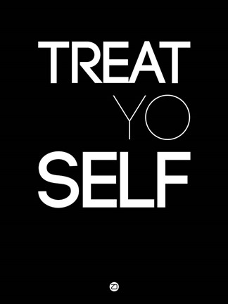 Framed Treat Yo Self 1 Print