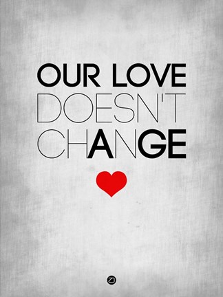 Framed Our Life Doesn&#39;t Change 2 Print