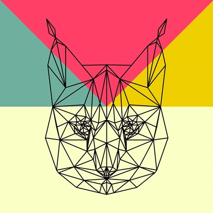 Framed Party Bobcat Print