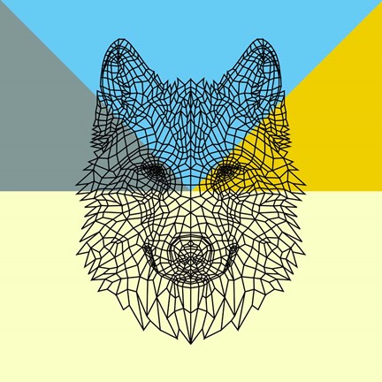 Framed Party Woolf Print