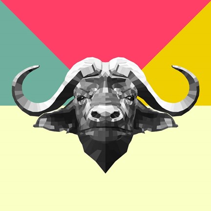 Framed Party Buffalo Print