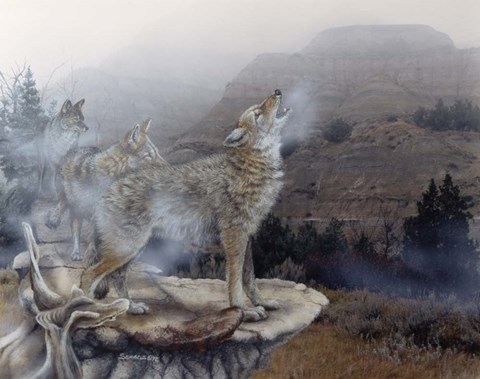 Framed Prelude To Fall Print