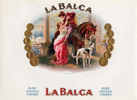 Framed La Balca Print